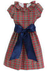 The Bailey Boys '26 Tartan w/ Navy Cord Dress