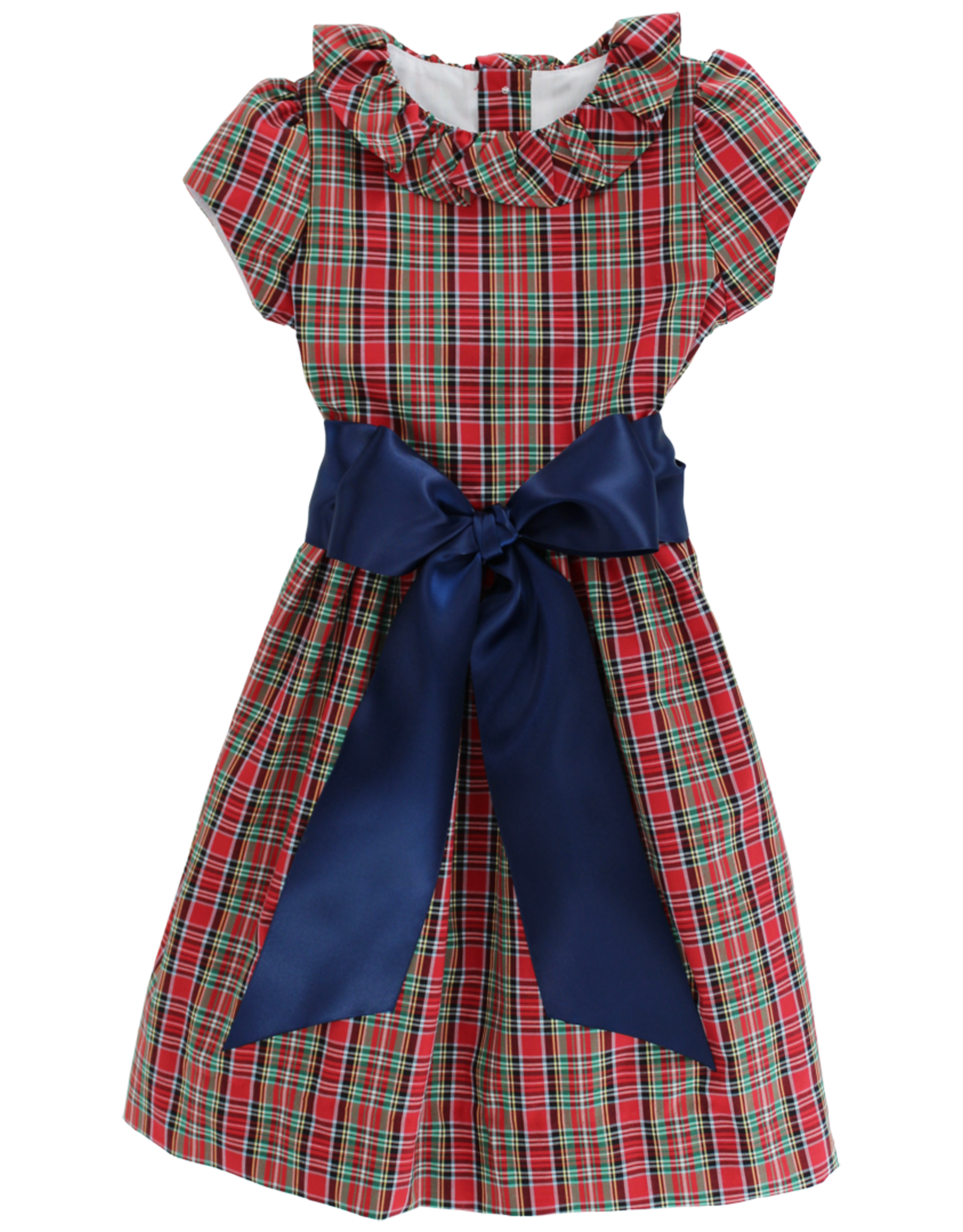 The Bailey Boys '26 Tartan w/ Navy Cord Dress