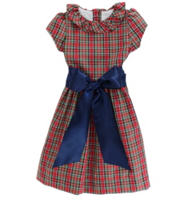 The Bailey Boys '26 Tartan w/ Navy Cord Dress