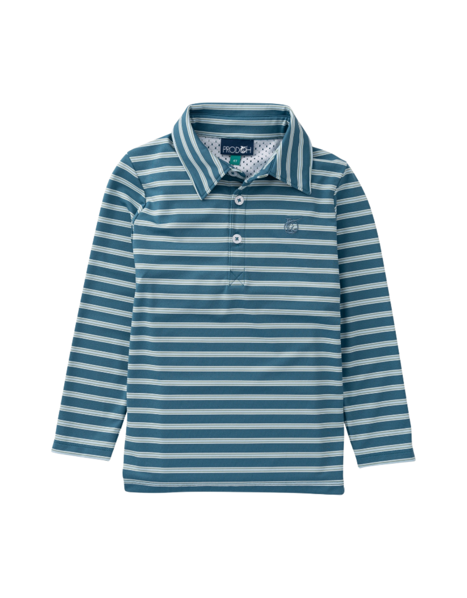 Prodoh LS Pro Performance Polo, Tapestry Stripe