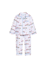 Little English Classic Pajama Set, Holiday Trains