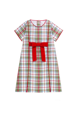 Little English Cora Dress, Douglas Plaid
