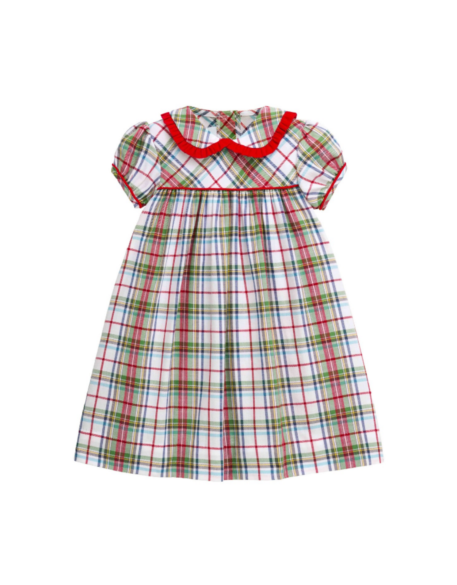 Little English Eleanor Dress, Douglas Plaid