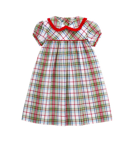 Little English Eleanor Dress, Douglas Plaid