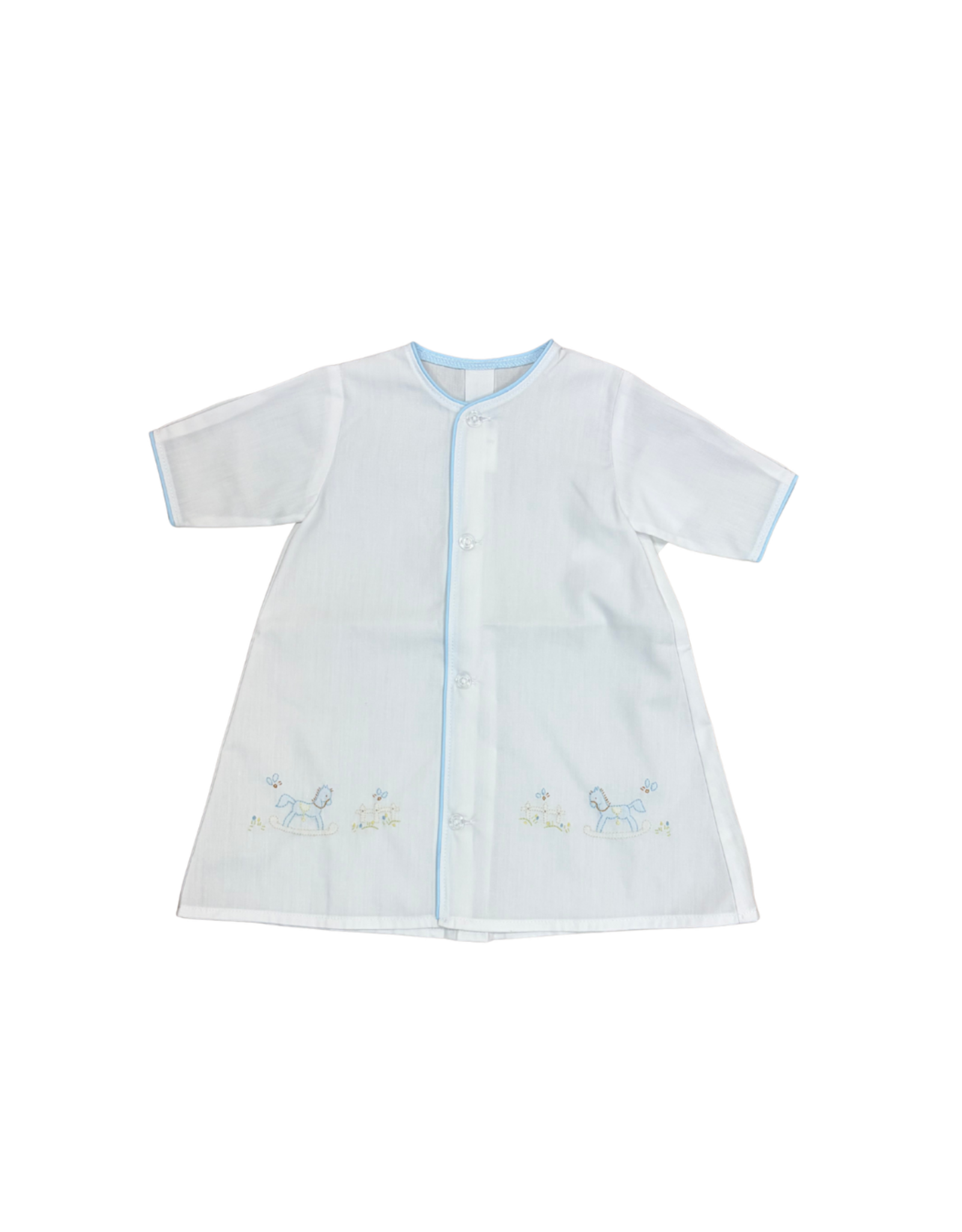 Auraluz White/Blue Daygown Rocking Horses