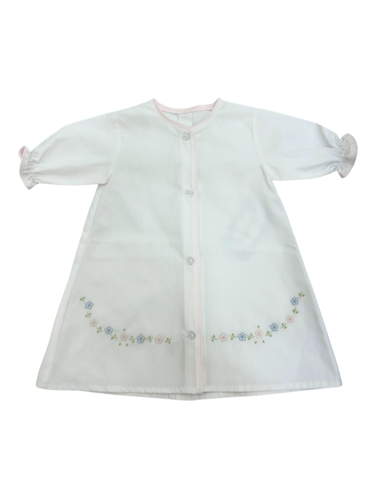 Auraluz White Day Gown Flowers
