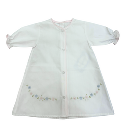 Auraluz White Day Gown Flowers