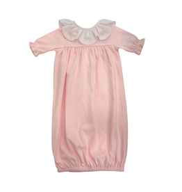 Auraluz Pink Knit Saque Bow Ribbons