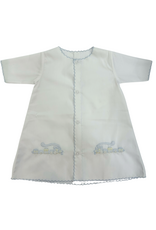 Auraluz White LS Day Gown Trains
