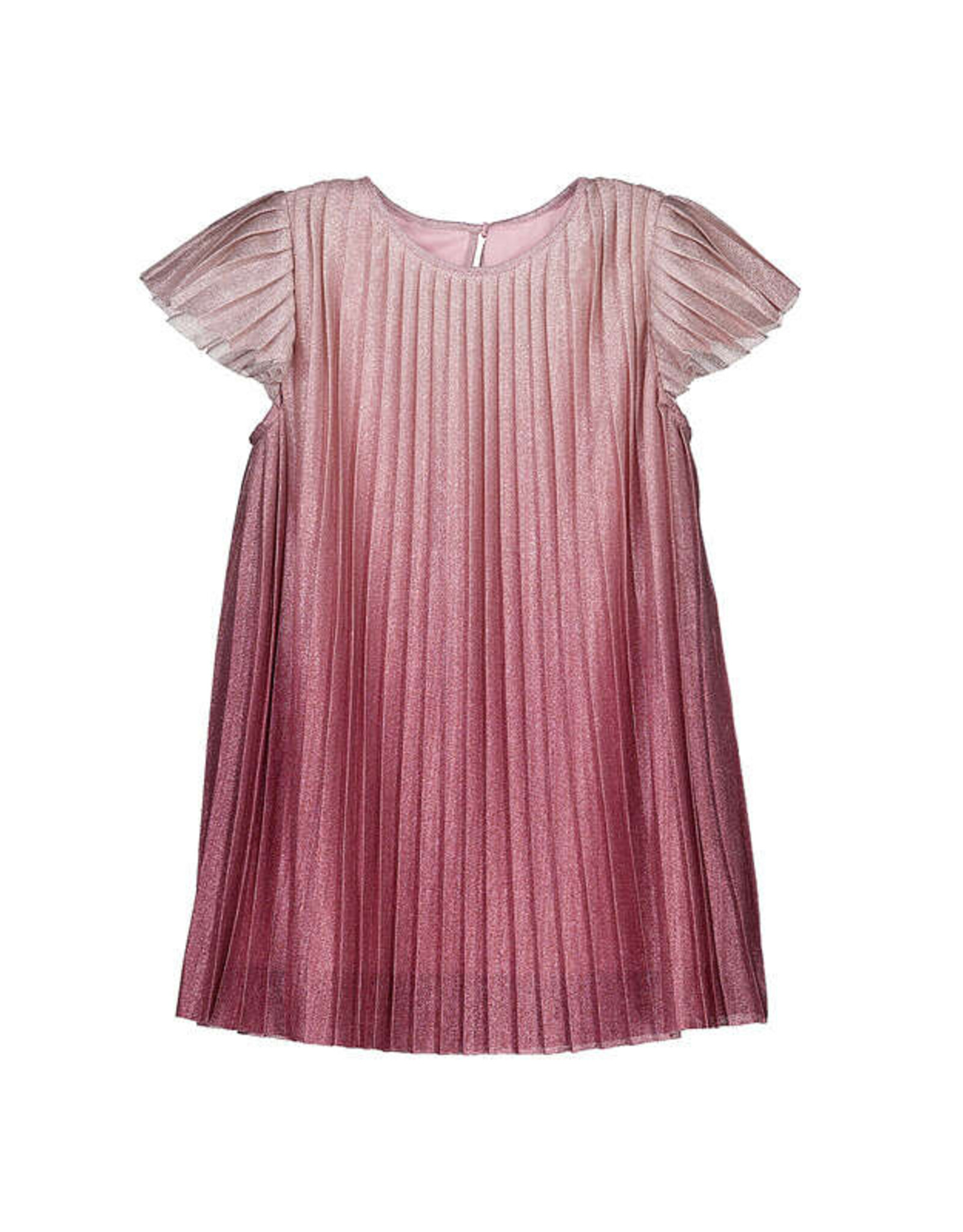 Mayoral Raspberry Ombre Pleated Dress