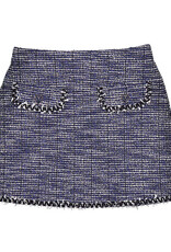 Mayoral Tweed Knit Skort, Night
