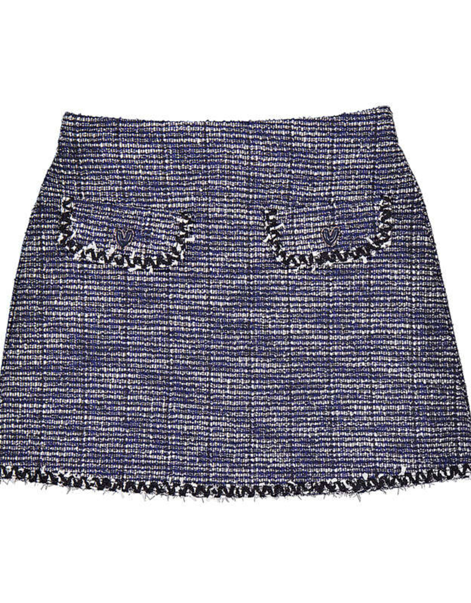 Mayoral Tweed Knit Skort, Night