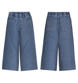 Mayoral Long Knit Denim Pants