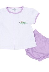 Magnolia Baby Bayou Pals Ruffle Diaper Cover Set
