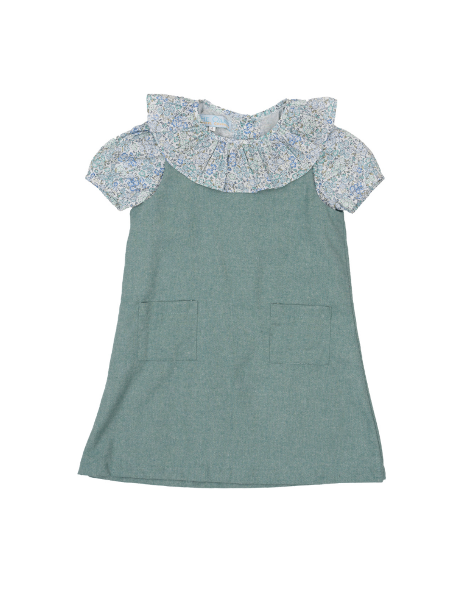 The Oaks Hazel Teal Briar Floral Dress