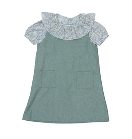 The Oaks Hazel Teal Briar Floral Dress