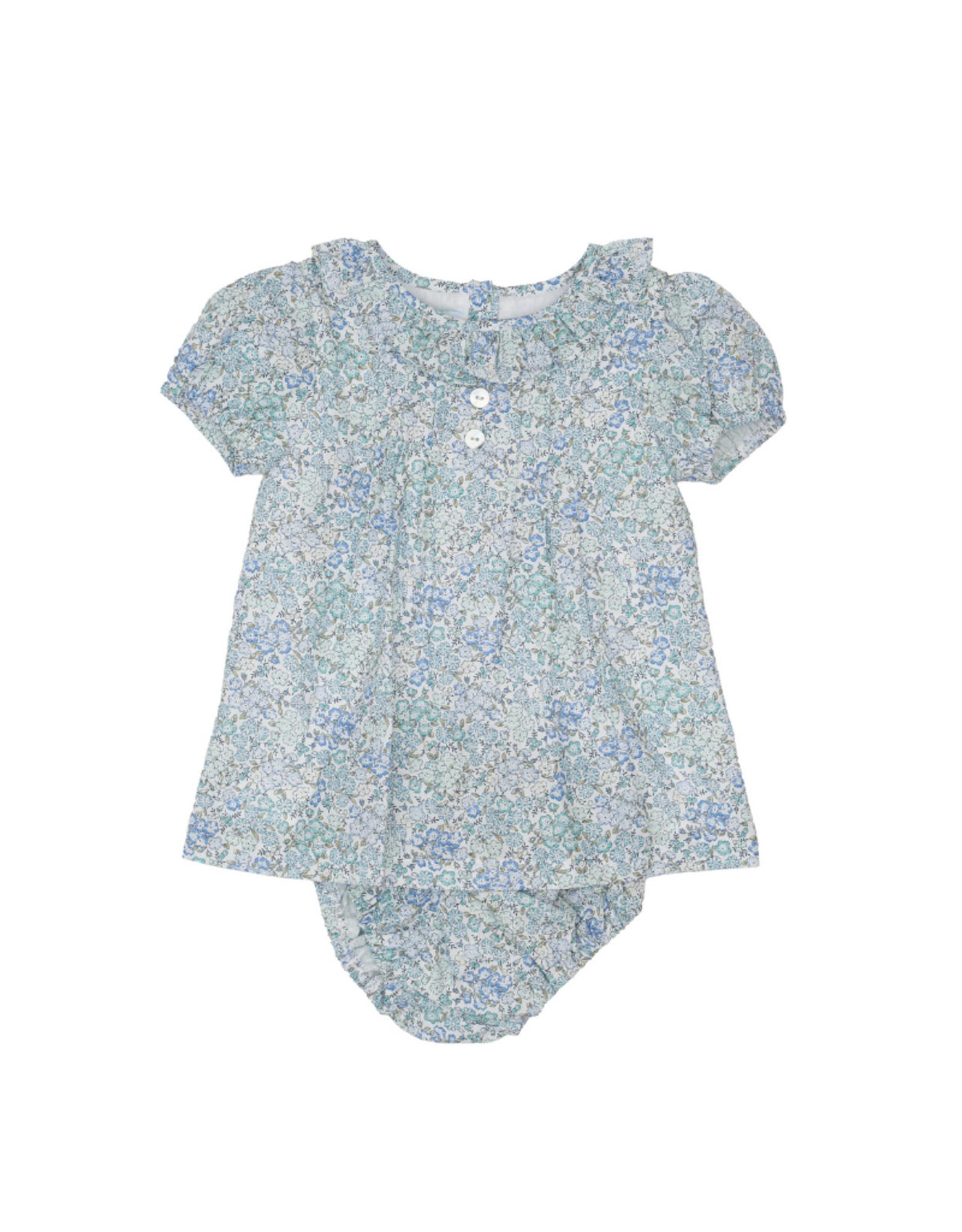 The Oaks Hallie Teal Briar Floral Bloomer Set