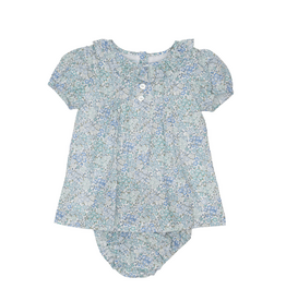 The Oaks Hallie Teal Briar Floral Bloomer Set