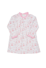 The Oaks Pink Fireside Noel Loungewear Dress