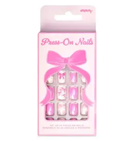 Iscream Bow Press On Nails