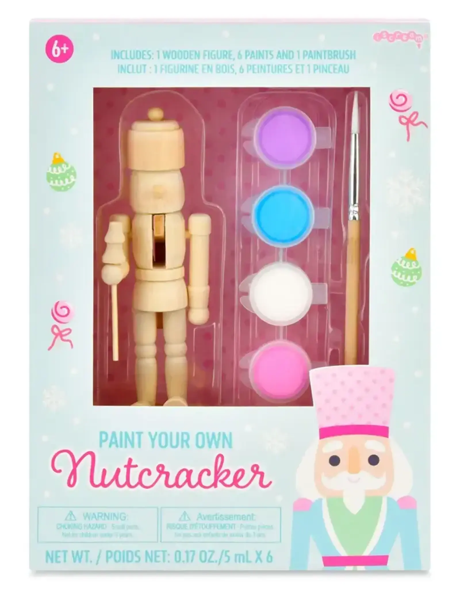 Iscream Paint Your Own Nutcracker Treat