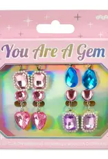 Iscream You're A Gem Clip On Earring Set