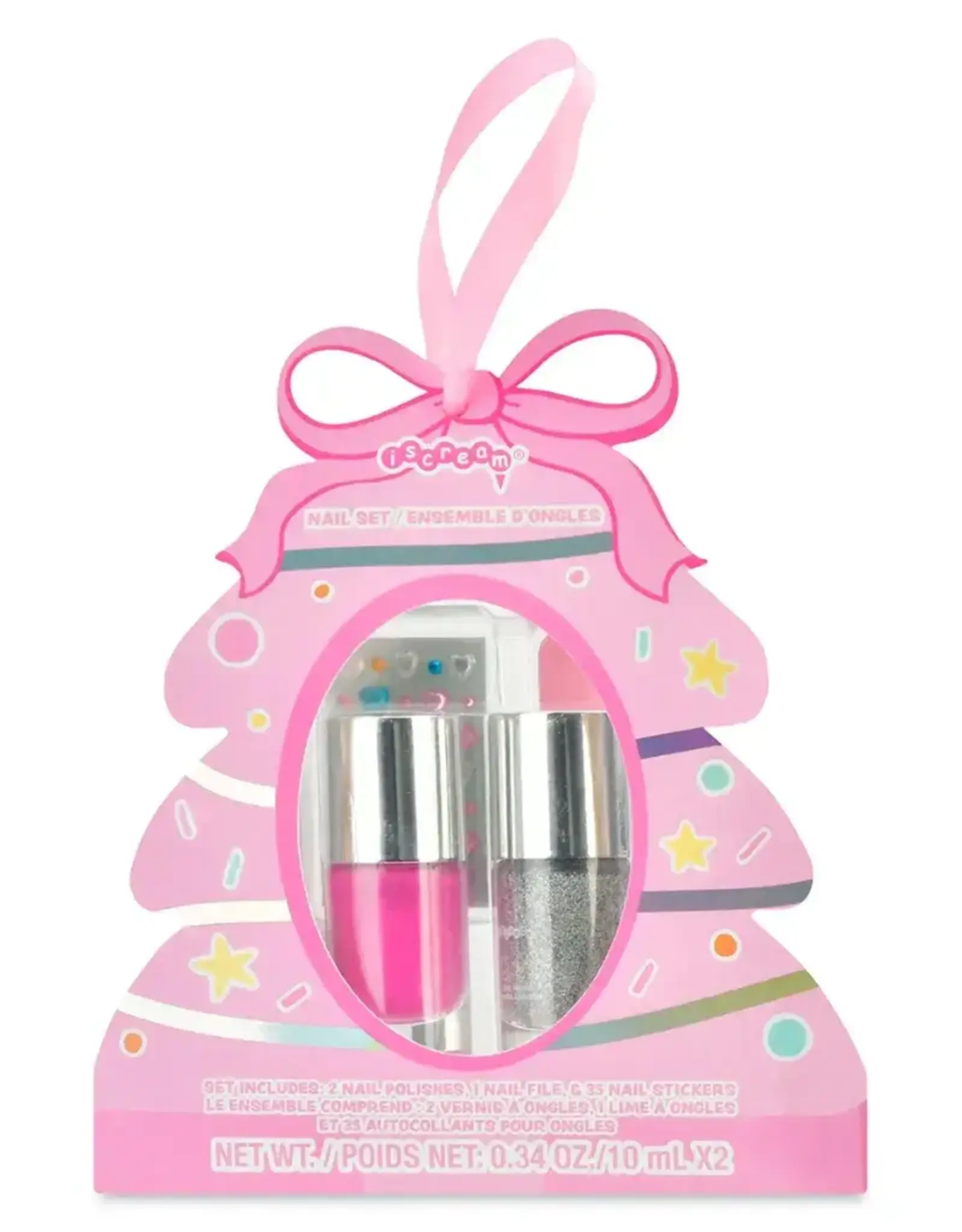 Iscream Christmas Tree Nail Polish Set