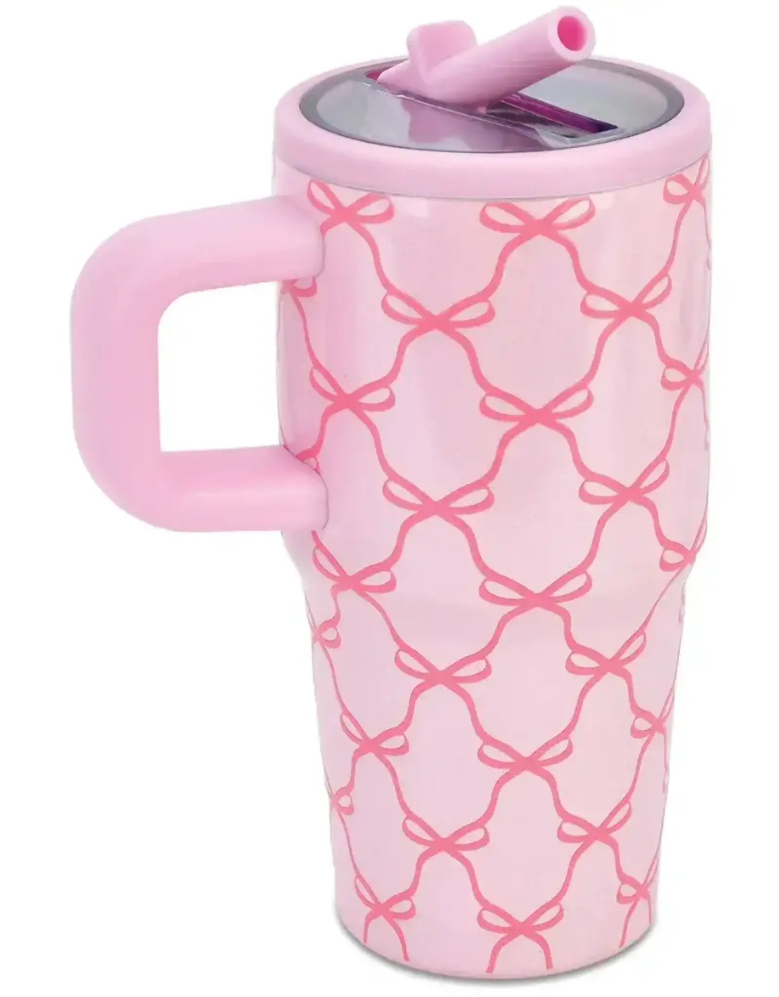 Iscream Sweet Trellis Bow Mini Travel Cup