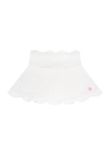 SET Zoe Scallop Skort, Pure Coconut