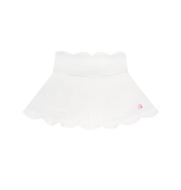 SET Zoe Scallop Skort, Pure Coconut
