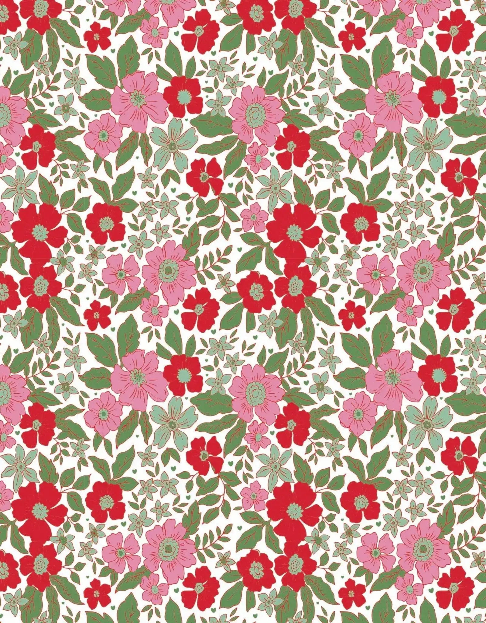 Lila + Hayes Lillian Dress, Floral Noel