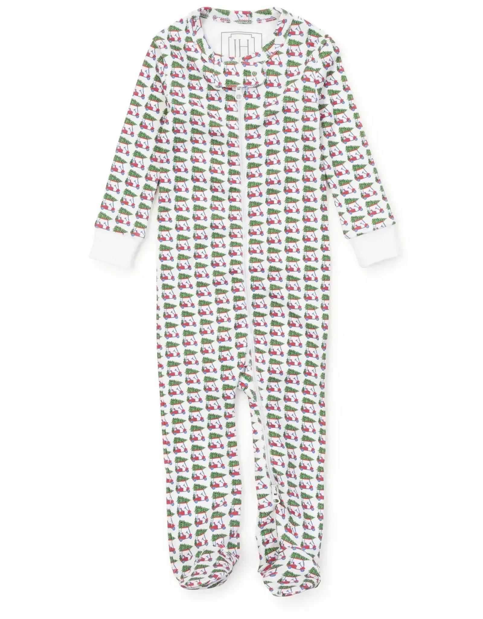 Lila + Hayes Parker Zipper Pajamas, Christmas at the Club