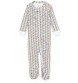 Lila + Hayes Parker Zipper Pajamas, Christmas at the Club