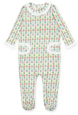 Lila + Hayes Lucy Romper, Tree Topper Bows