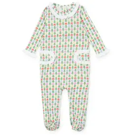 Lila + Hayes Lucy Romper, Tree Topper Bows