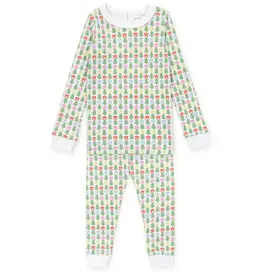 Lila + Hayes Ava Pajama Pant Set, Tree Topper Bows