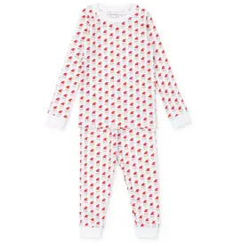 Lila + Hayes Grayson Pajama Set, Whimsical Santa