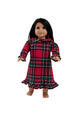The Beaufort Bonnet Company Dolly's Goldie Locks Nightgown, Society Prep Plaid