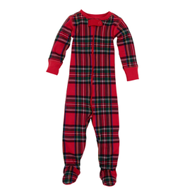 The Beaufort Bonnet Company Knox's Night Night Footed, Society Prep Plaid