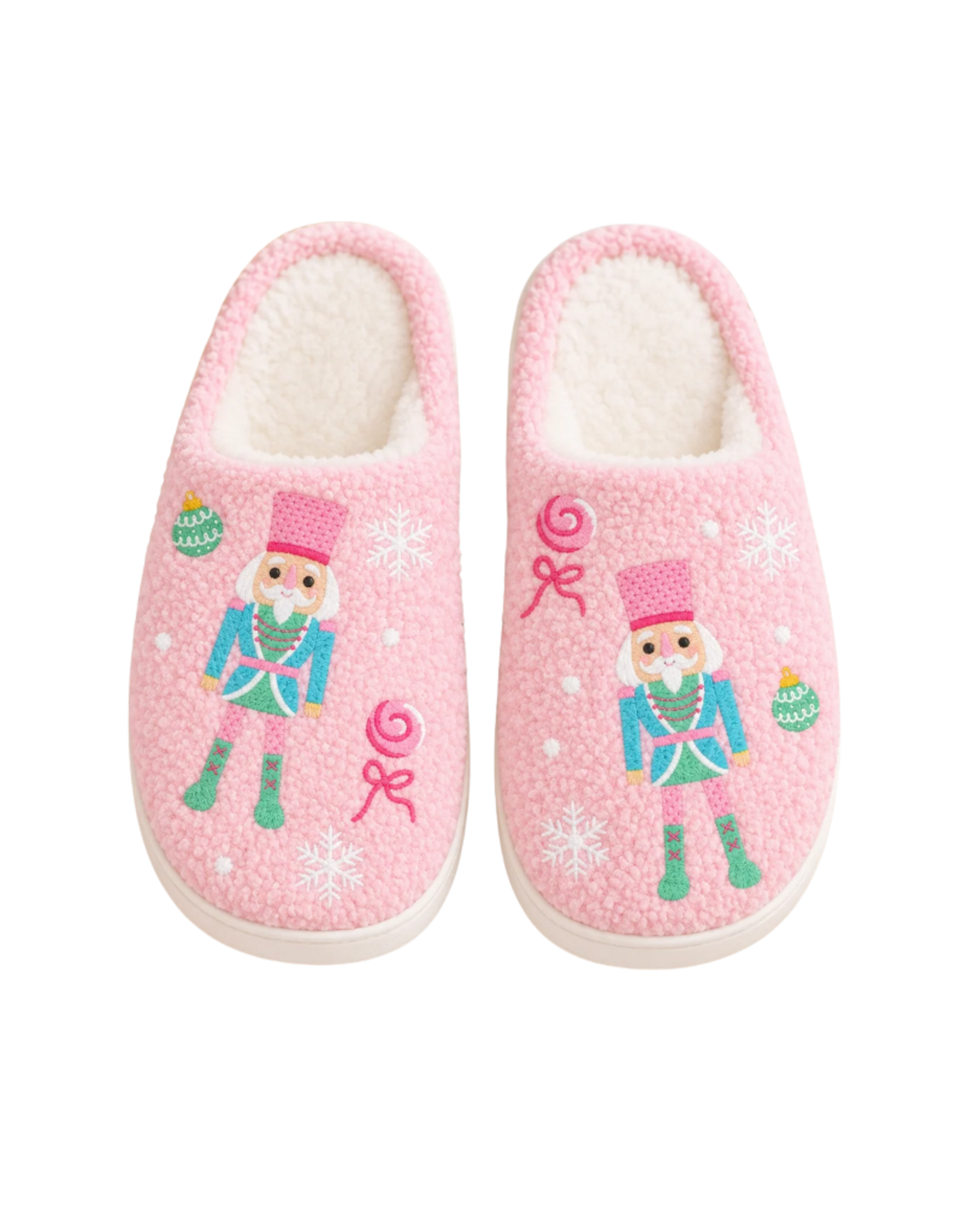 Iscream Nutcracker Treat Slippers