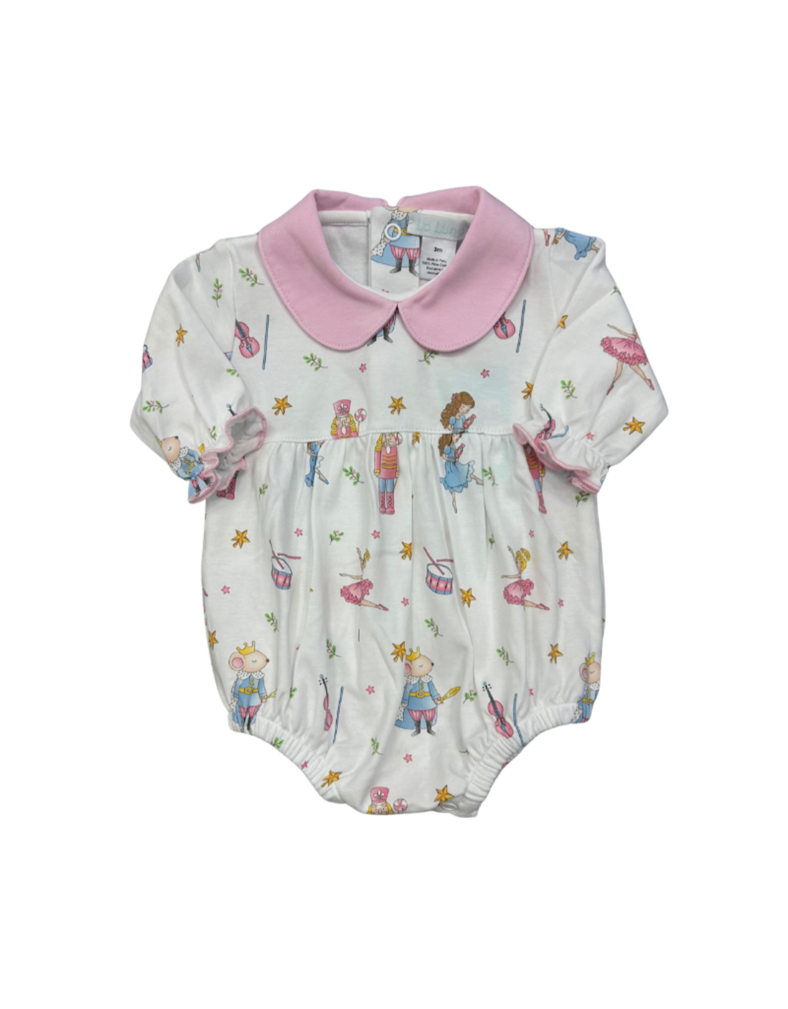 Lulu Bebe LLC Bibi Girl Bubble, Pima Nutcracker