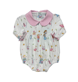 Lulu Bebe LLC Bibi Girl Bubble, Pima Nutcracker