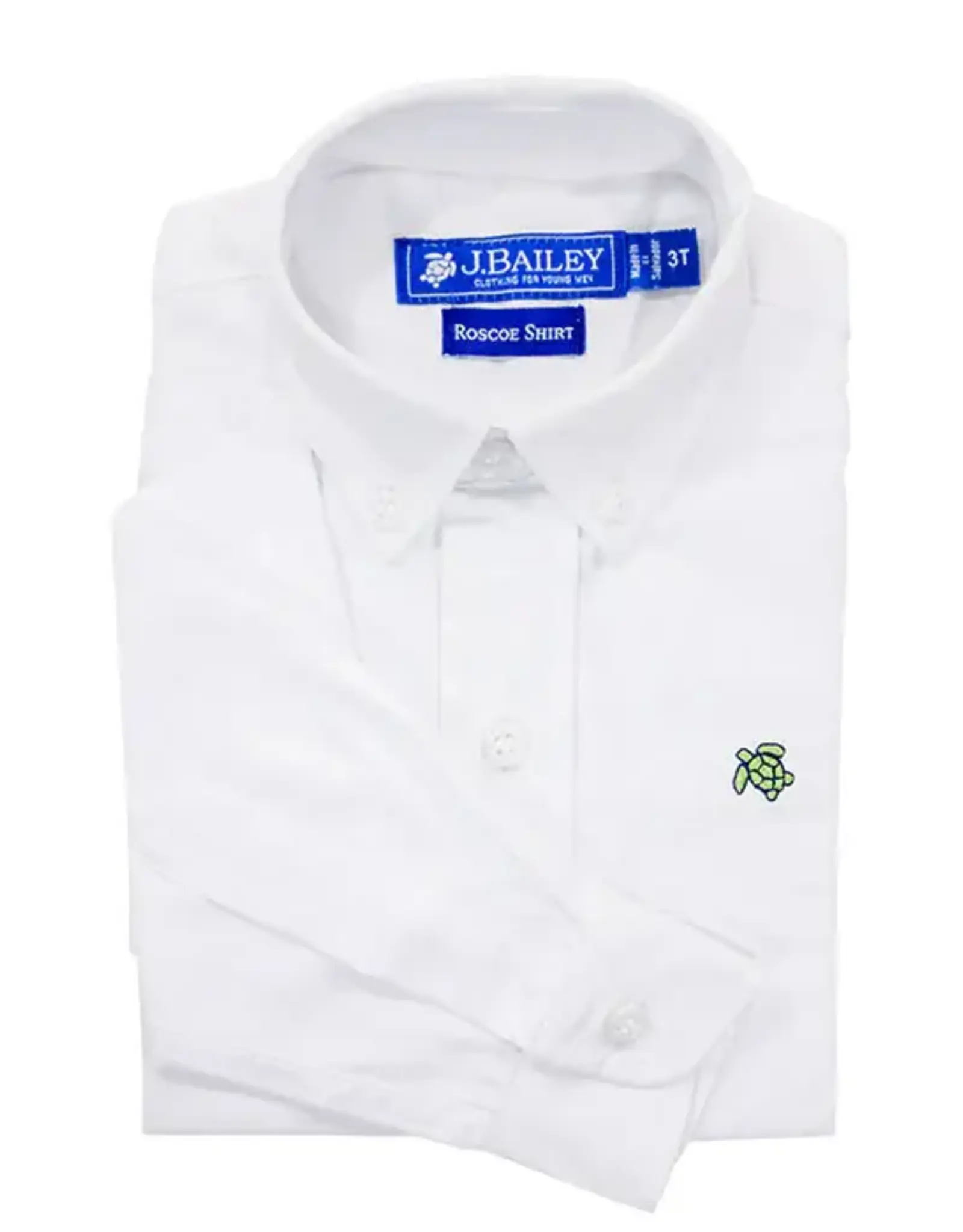 The Bailey Boys Roscoe Oxford Shirt White