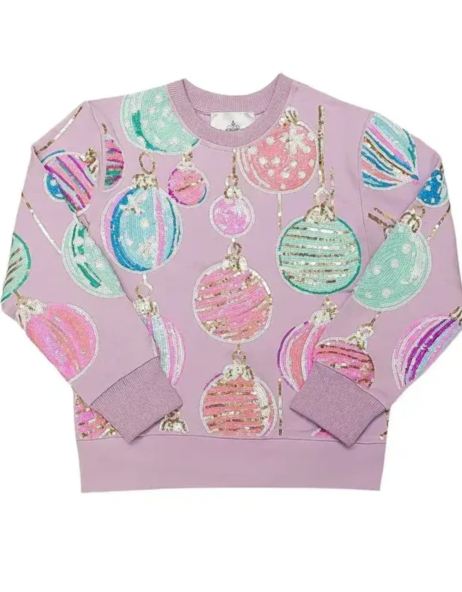 Belle Cher Christmas Ornament Sequin Sweatshirt