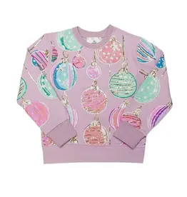 Belle Cher Christmas Ornament Sequin Sweatshirt