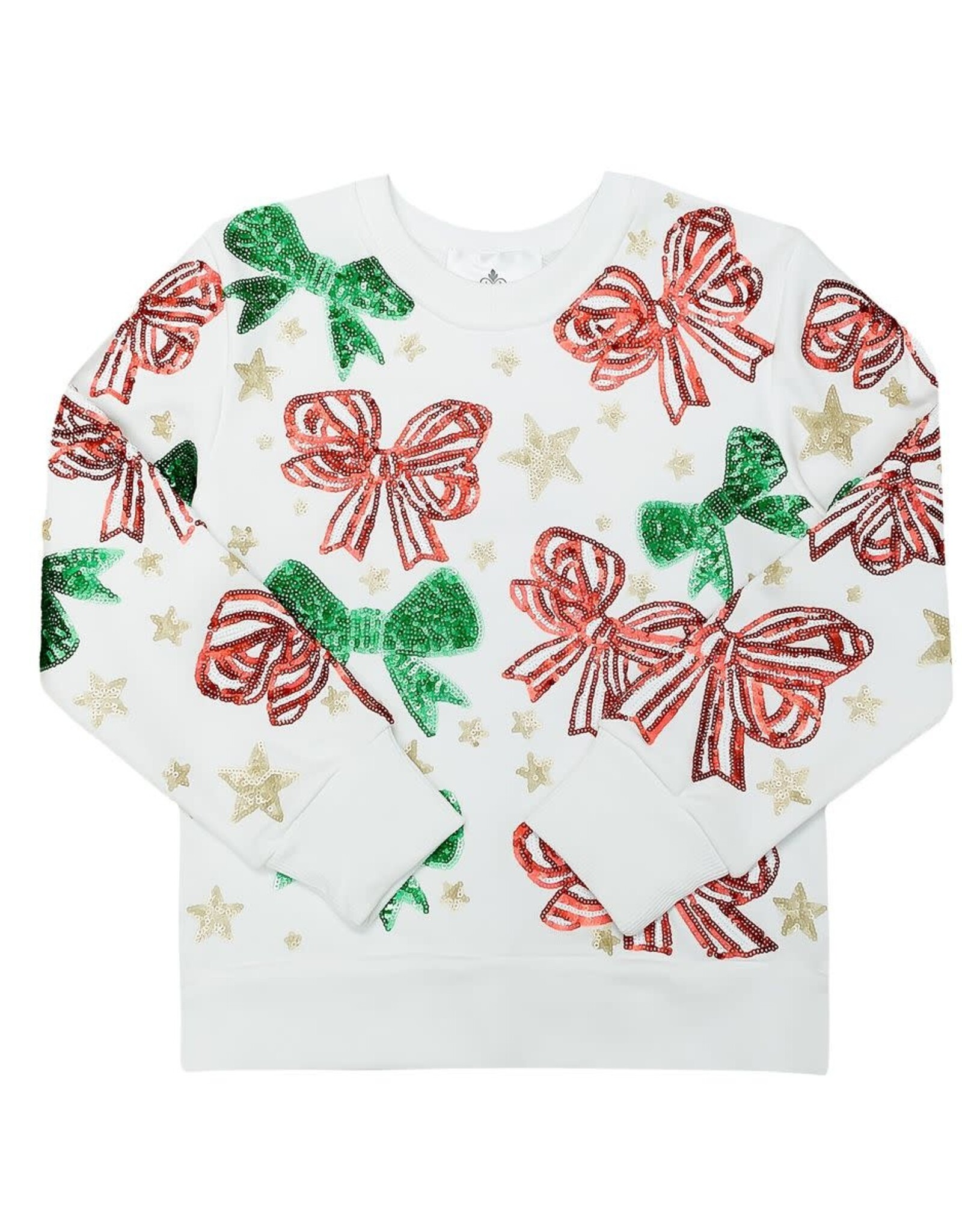 Belle Cher Old Fashioned Christmas Bows Sweatshirt