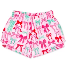 Iscream Merry Bows Plush Shorts