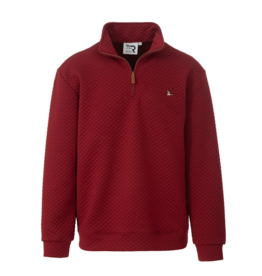 Roost Drake 1/4 Zip, Red