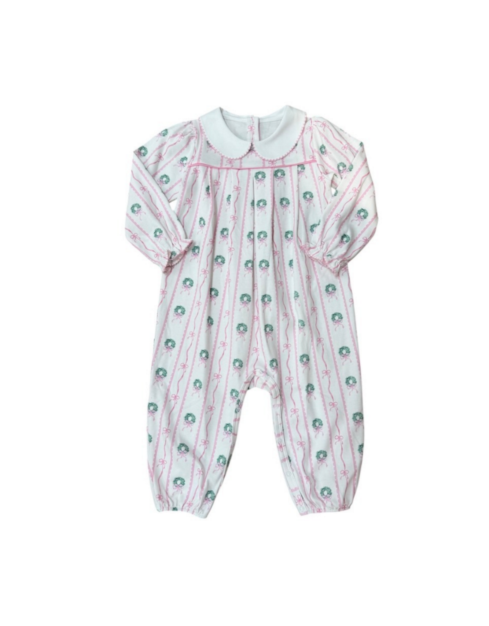 LullabySet Leighann Longall Longsleeve, Boxwood and Bows