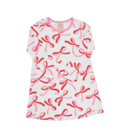 The Beaufort Bonnet Company LS Polly Play Dress, Bonnie Scot Bows